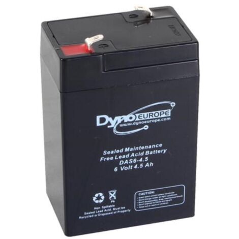BATTERIA AL PIOMBO 6 V - 4,5 Ah 70 x 48 x106 mm