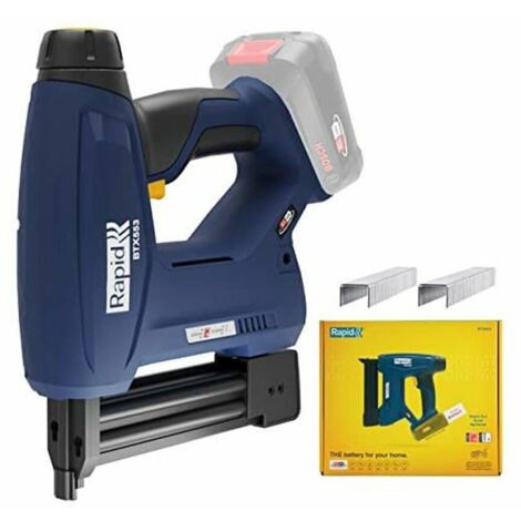Btx553 - Pinzatrice a batteria 18V per 53/8-20mm - 8/15-20mm - Confezione senza batteria - Rapid