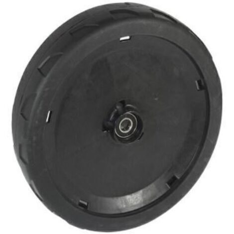 Ruota trainata su cuscinetto Stiga. ø: 240 mm. Origine 381007463/1. Sostituisce origine 381007449/1.