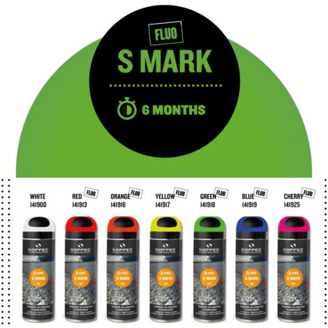 SPRAY GEODETICO SOPPEC S-MARK BLU 500ML - MTP MARK NO