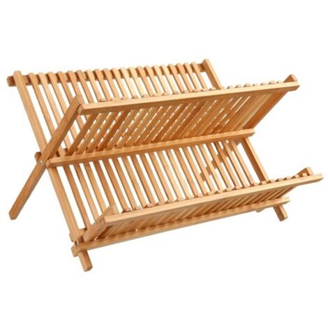 Scolapiatti da Lavandino 5five Simply Smart Naturale 42 x 33,5 x 25,5 cm Pieghevole