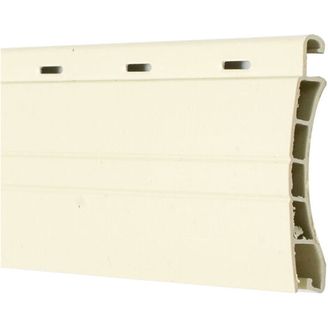 Stecca per persiana Micel pr24 Avorio PVC (1/4)