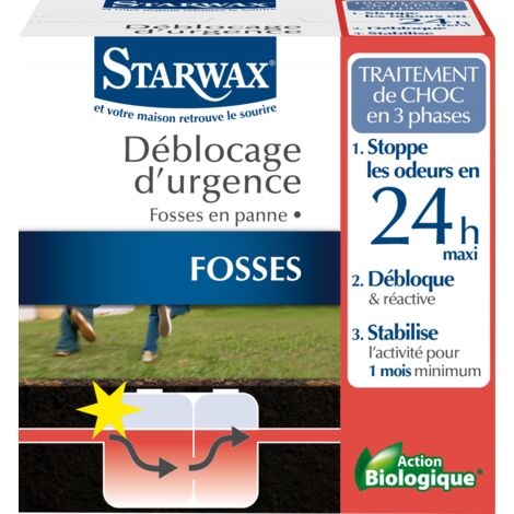 STARWAX trattamento di emergenza fosse ostruite 0,6 kg Starwax
