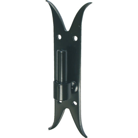 Gond Platine Qc 14 40x4 H220mm Noir - Afbat