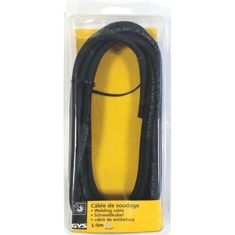 5 m di cavo per saldatura in rame 25 mm² - blister (1/5)