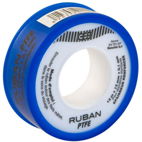 Nastro standard in PTFE L 12mmx12mx0,075 Ref.815192 GEB
