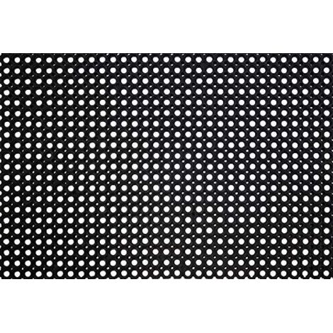 ID Opaco M10 a Griglia in Gomma, Colore: Nero, 120 x 80 x 1,7 cm