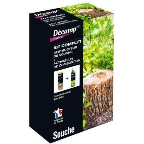 Kit Destructeur Souche Decamp élimination Rapide Et Efficace Des Souches - Générique (1/2)