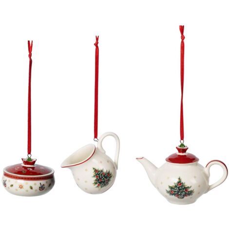 Ensemble Ornements Café Noël Ornements De Noël à Suspendre - Villeroy Et Boch (1/3)