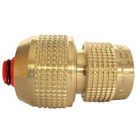 Raccordo rapido con anello rosso Aquastop ø tubo 15 (1/4)