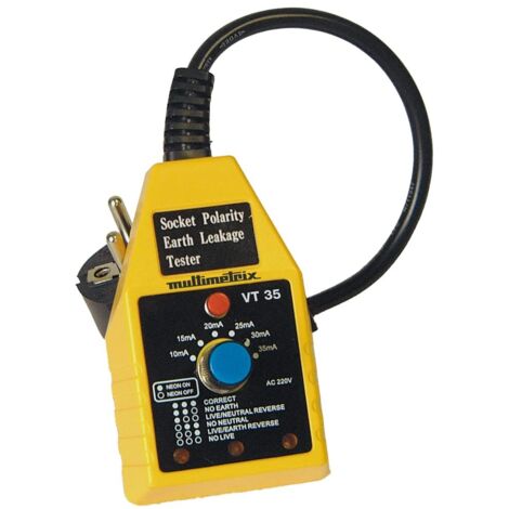 Metrix VT35, tester per presa di corrente da 230 V