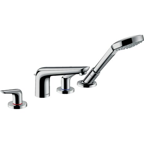 Hansgrohe 71333000 NOVUS rubinetteria 4 fori, bordo vasca, finitura cromo | Prezzi e offerte su Tavolla.com (1/2)