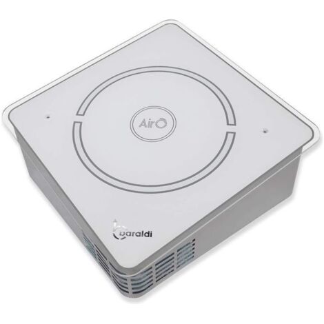 Baraldi AIRO 40 WH - Purificatore d'Aria AirO', 45 m3/h, Bianco