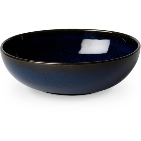 Bol Lave Bleu 60cl Design Minéral Artisanal, Qualité Villeroy & Boch - Villeroy Et Boch (1/4)