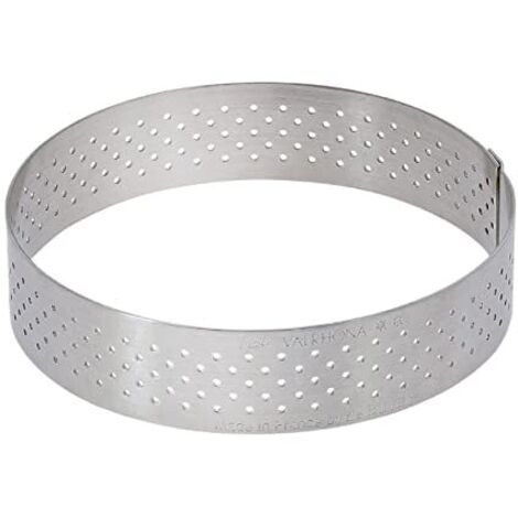 Cercle à Tarte Perforé De Buyer Cuisson Homogène, Fond Croustillant - De Buyer (1/4)