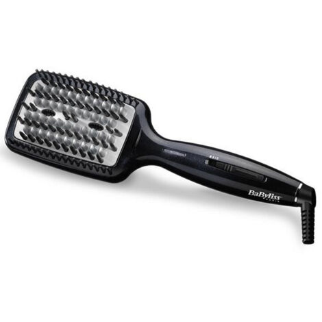 Spazzola Riscaldante Lisciatrice - 3 Tipi di Punte - Display a LED - 3°C - Tappetino - Babyliss (1/4)