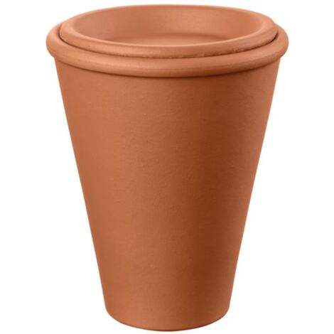DEROMA VASO PER ORTICOLTURA AQUADO 15X12,2X15,2 CM IN TERRACOTTA