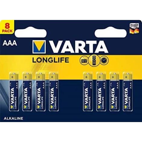 Varta Longlife AAA Batteria monouso Mini Stilo AAA Zinc-Manganese Dioxide (Zn/MnO2)