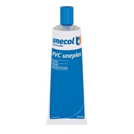 Pvc Uneplas, tubo in alluminio custodia 125ml + distributore A2026 Unecol (1/3)