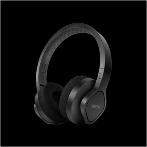 Casque Arceau Avec Coussinets Lavables/ Gel Rafraichissant - Bluetooth - Ip55 - Noir - Philips (1/5)
