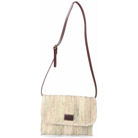Borsa Lola Palm con coperchio e manico in pelle Edm - Edm (1/2)