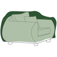 Housse De Protection Housse Fauteuil 130x90x70cm 240gr/M²