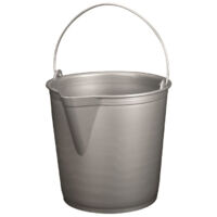 Seau à Bec Gradué Gris Silver 13L