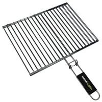 Cook'in Garden Gr025 - Griglia rettangolare doppia, 40 x 30 cm