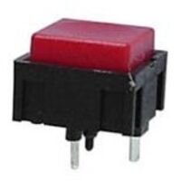 Bouton-poussoir off-(on) noir