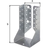 Support in acciaio zincato rovesciato 76 x 152