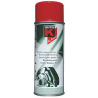 Peinture aérosol étrier freins 400ml rouge - BELTON AUTO-K