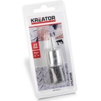 Spazzola piatto in acciaio ondulato KreatorØ 25 mm