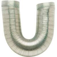 Gaine flexible aluminium diamêtre 150mm - 3m