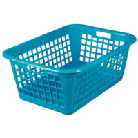 Corbeille à linge Bleue - Green Line - ALUMINIUM ET PLASTIQ