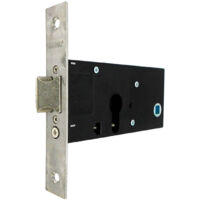 Serrure Encastrer Inox 70mm Durabilité Acier Inoxydable - Micel