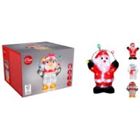Figurine Noël Acrylique Décoration Lumineuse De Noël En Acrylique - Basic & Co