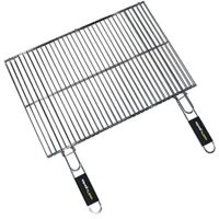 Grille Double Rectangulaire 60x40cm Manche Soft Touch - Cook In Garden