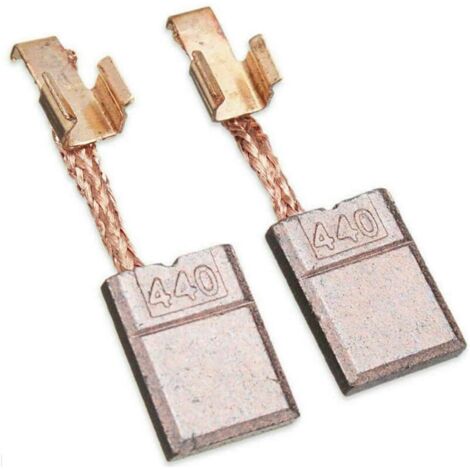 Aougo – Paire de balais de charbon moteur pour perceuses sans fil Makita – Dimensions 3 x 10 x 13,4 mm – Compatible modèles CB440, 194427-5, CB-436 (1/4)