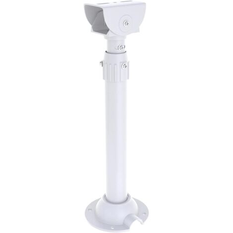 AIPERQ Poteau de Montage Extensible pour Les caméras de Surveillance de sécurité, 30CM-60CM Réglable Support de Montage au Plafond, Métal Solide Revêtement par pulvérisation de Poudre (1/4)