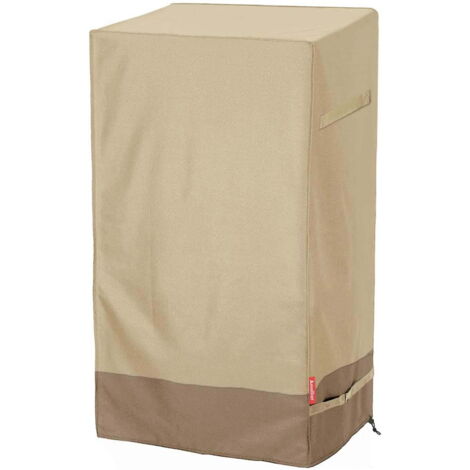 Aiperq – Housse de barbecue carrée 600D imperméable – Résistante aux UV – Dimensions 23' x 17' x 39' – Sangles de fixation pour ajustement sécurisé (1/4)