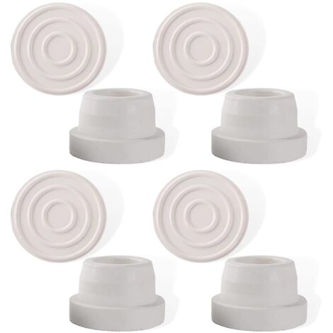 Lot de 4 butoirs en caoutchouc pour échelle de piscine, adaptés aux tubes de 4,8 cm de diamètre intérieur, bouchons pour échelle de piscine creusée, accessoires de protection pour revêtement de piscin (1/5)