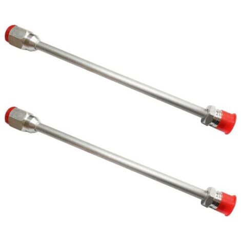 Airless Peinture Pistolet Tige De Rallonge pour Pulvérisateur Airless Buse Pistolet Peinture 2 Pcs x 30 CM (1/4)