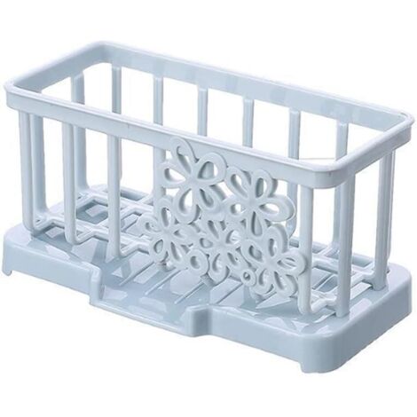 AGE 1 paquet de support de fleur à cinq feuilles en plastique bleu boîte de rangement de nettoyage de comptoir ménage cuisine porte-filtre à eau (1/3)
