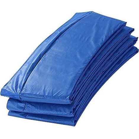AGE Coussin De Protection Trampoline Protection Trampoline Coussin Trampoline De Rechange Trampoline Sécurité Pad Trampoline Housse De Protection Latérale De Remplacement (Bleu, 8ft) (1/5)