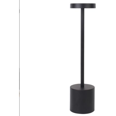 AGE Lampe de table Led sans fil Petite lampe de bureau en métal rechargeable or (1/3)
