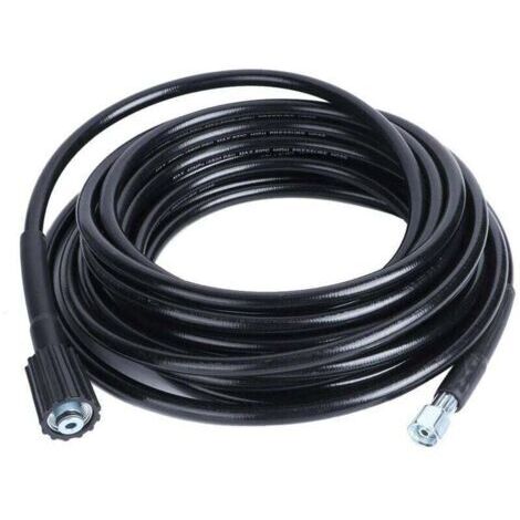 AGE SNQ – Tuyau haute pression flexible 10m – Filetage M22/M14 – Résistant à l'abrasion et aux UV – Compatible nettoyeurs Karcher K2 K3 (1/5)