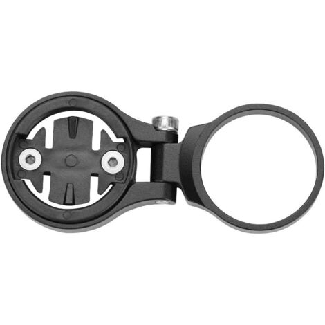 AGE Support d'ordinateur de vélo - Support d'extension d'odomètre en aluminium, support d'ordinateur de vélo, noir (1/5)