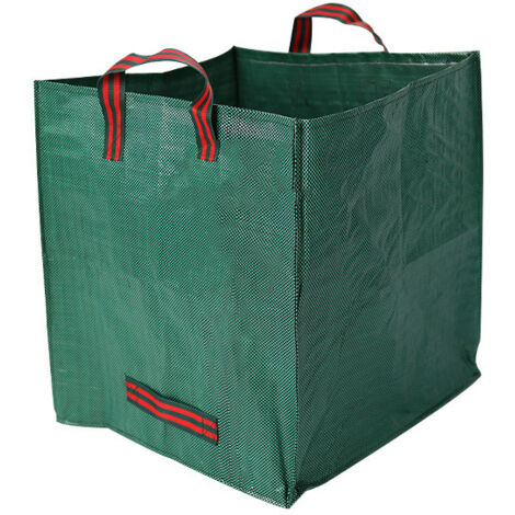RGE Sacs de jardin sac poubelle réutilisables pour jardin, pelouse, piscine, bac collecteur de déchets de jardin de 270 L (65 x 65 x 65 cm) (1/5)