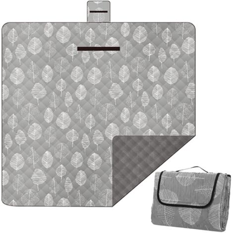 RGE Couverture de pique-nique 200x200 tapis de plage pliable imperméable tapis de Camping nappe de pique-nique Portable adaptée au Camping randonnée (1/5)