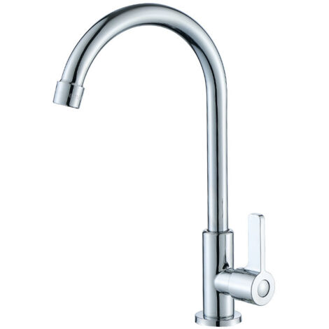 RGE et, machine à laver, connecteur de lavage de voiture, et d'eau froide simple à bille en acier inoxydable, évier de cuisine (1/5)
